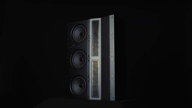 Steinway & Sons LS l/r in-wall speaker