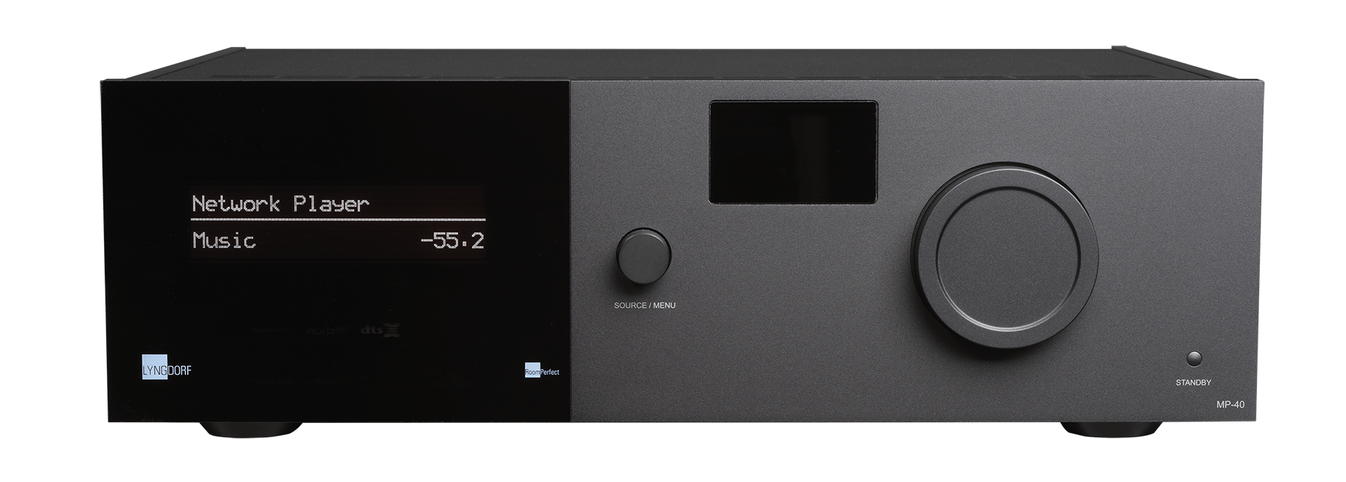 Processeur audio video Lyngdorf MP-50 avec correction acoustique
